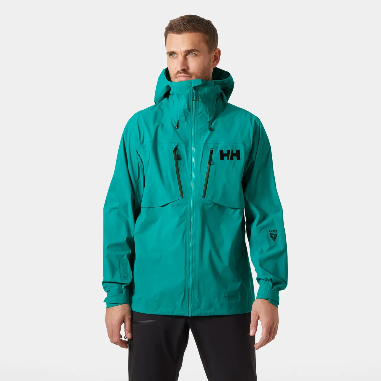 Front view of the Helly Hansen Odin Ultimate Infinity Shell Jacket